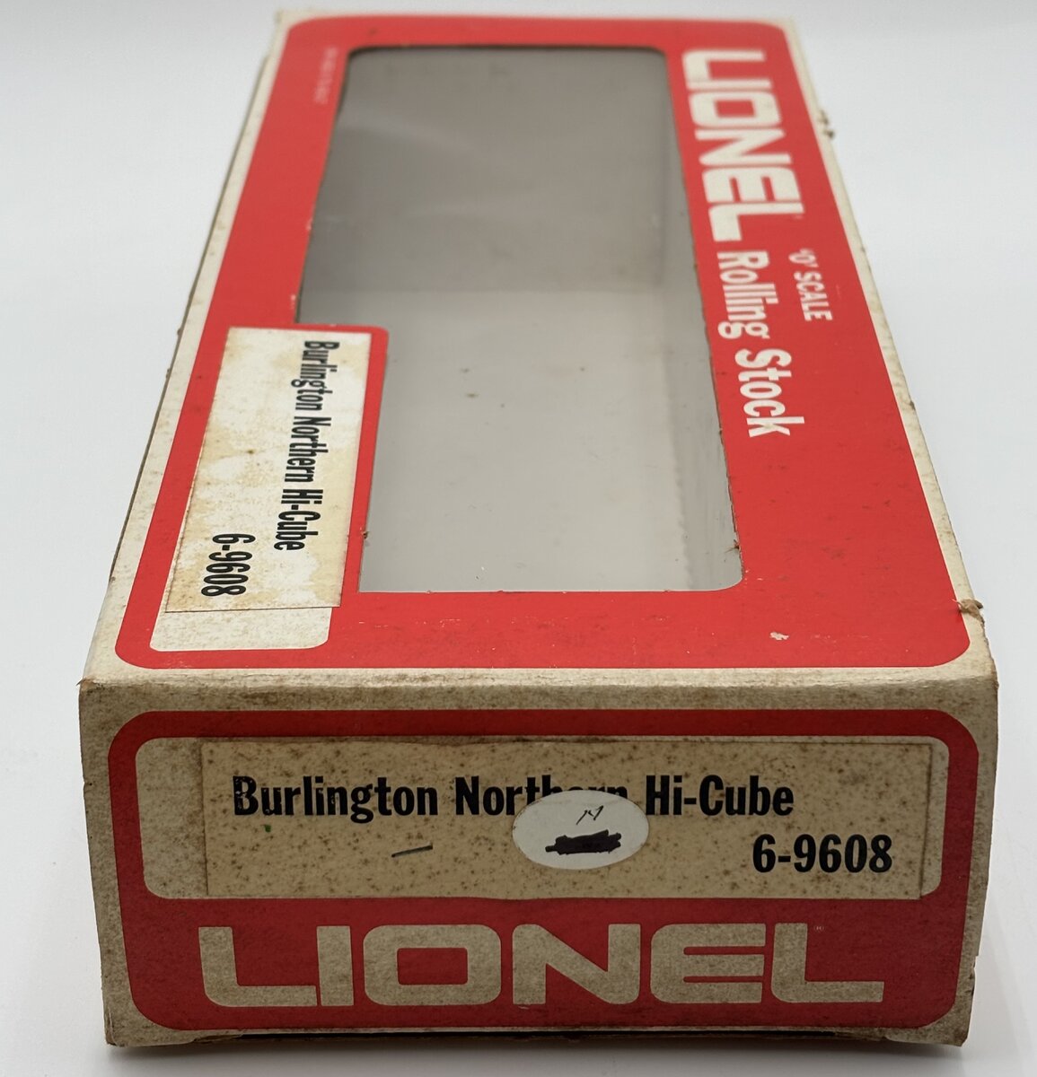Lionel 6-9608 O Gauge Burlington Northern Hi-Cube Boxcar EX/Box