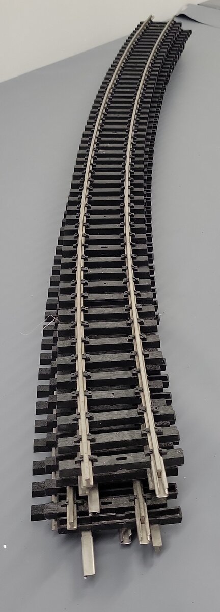 Aristo-Craft 20125 G USA Stainless Steel 20 Foot Curved Track [6] VG