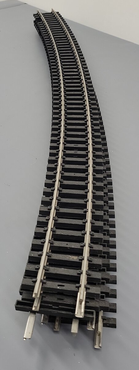 Aristo-Craft 20125 G USA Stainless Steel 20 Foot Curved Track [6] VG