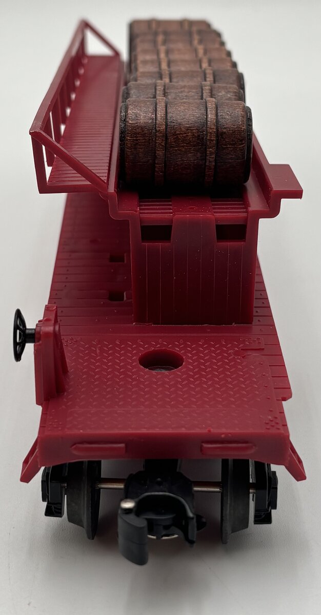 Lionel 6-16306 Santa Fe Barrel Ramp Car EX/Box