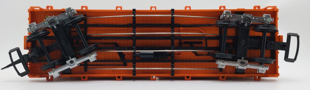 LGB 4260-DG G Scale Wilson Brothers Flatcar w/Containers #107 VG