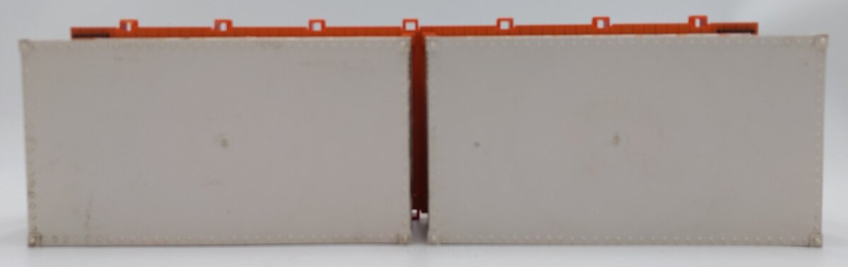 LGB 4260-DG G Scale Wilson Brothers Flatcar w/Containers #107 VG