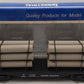 Industrial Rail 7004 O Gauge Union Pacific Bulkhead Flatcar w/ Pipe Load #42162 EX/Box