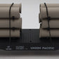 Industrial Rail 7004 O Gauge Union Pacific Bulkhead Flatcar w/ Pipe Load #42162 EX/Box