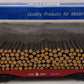 Industrial Rail 7005 O Gauge ATSF Bulkhead Flatcar #92889 EX/Box