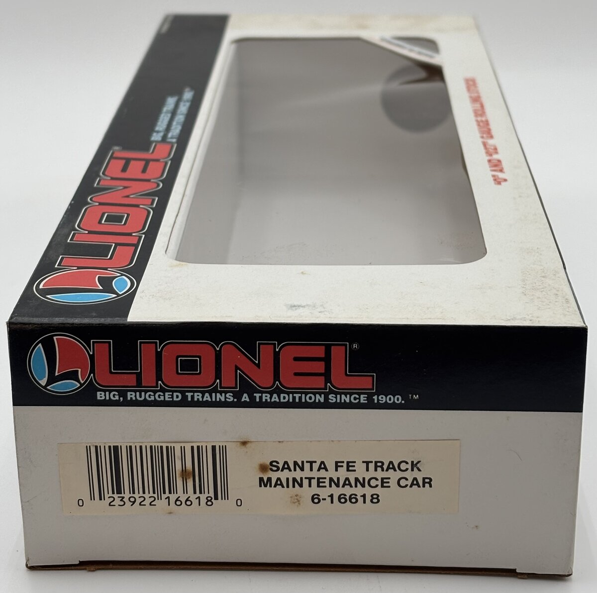 Lionel 6-16618 O Gauge Santa Fe Track Maintenance Car EX/Box