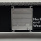 Lionel 6-9604 O Gauge Norfolk & Western Hi-Cube Boxcar EX/Box