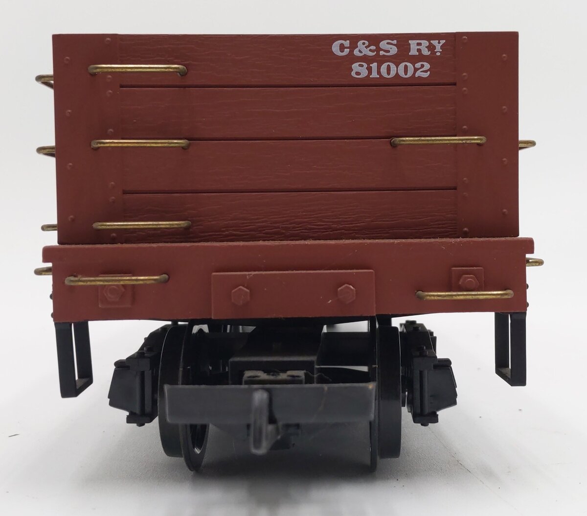 Aristo-Craft 81002 G Scale C&S Wood Gondola #81002 EX