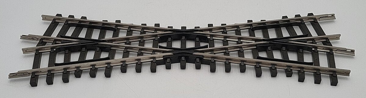 Aristo-Craft 20400 G Scale USA Stainless 19.5 Degree Crossing EX