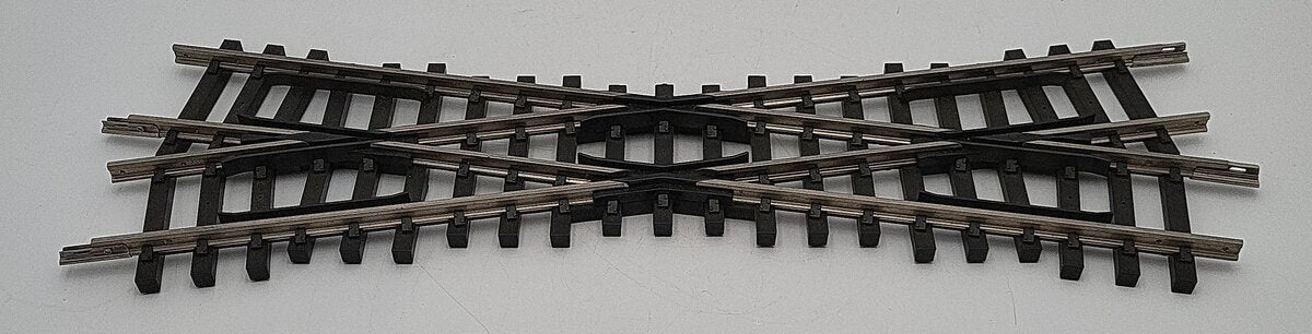 Aristo-Craft 20400 G Scale USA Stainless 19.5 Degree Crossing EX