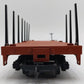 LGB 4060 G Scale Denver & Rio Grande Western Flatcar w/Stakes #4060 EX/Box