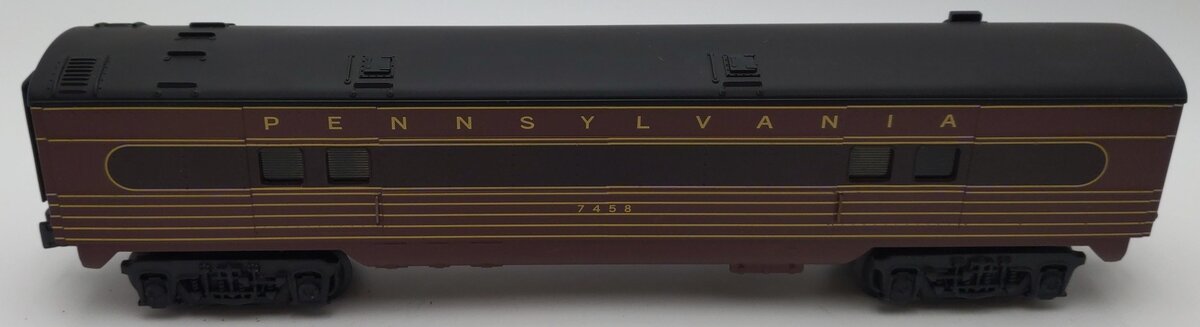 K-Line K4580-7458 O PRR "Fleet of Modernism" 12.5" Streamliner Baggage Car #7458 EX/Box