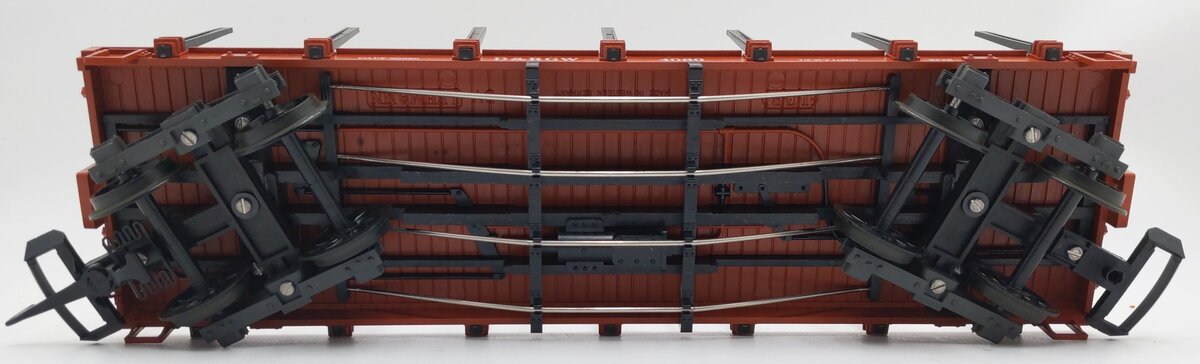 LGB 4060 Denver & Rio Grande Western Flatcar w/Stakes #4060 EX/Box