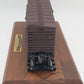 K-Line K759101 O Gauge John Deere Plow Company Boxcar w/ Display Base EX
