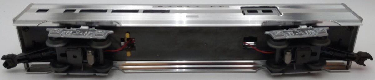 Lionel 6-19110 O Gauge Santa Fe Aluminum Combine Car #3500 EX/Box