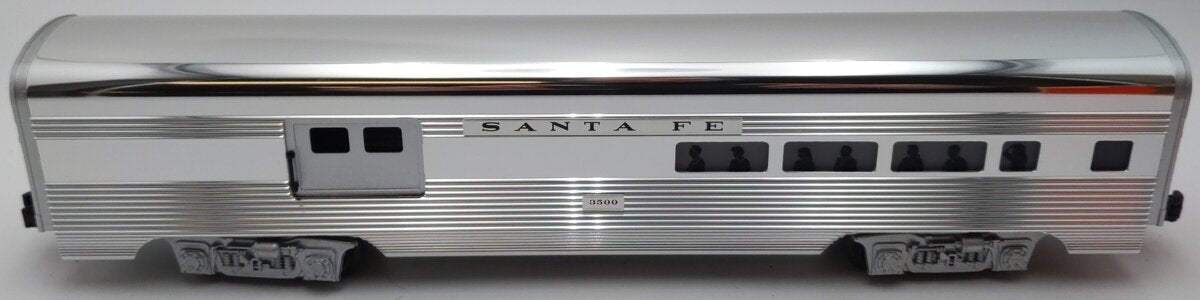 Lionel 6-19110 O Gauge Santa Fe Aluminum Combine Car #3500 EX/Box