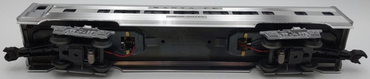 Lionel 6-19112 O Gauge Santa Fe "Squaw Valley" Pullman Aluminum Passenger Car EX/Box