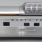 Lionel 6-19113 O Gauge Santa Fe "Vista Valley" Aluminum Vista Observation Car EX/Box