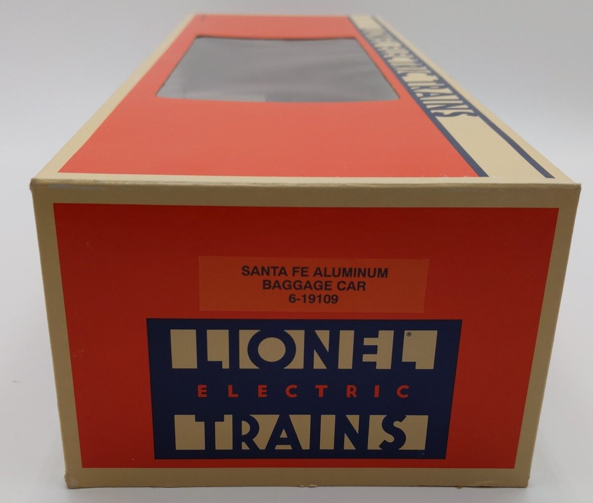 Lionel 6-19109 O Gauge Santa Fe Aluminum Baggage Car #3400 EX/Box