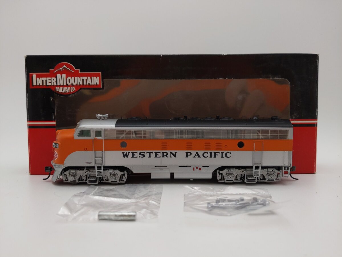 InterMountain 49937-06 HO Western Pacific EMD FP7 Diesel Locomotive #804-D EX/Box