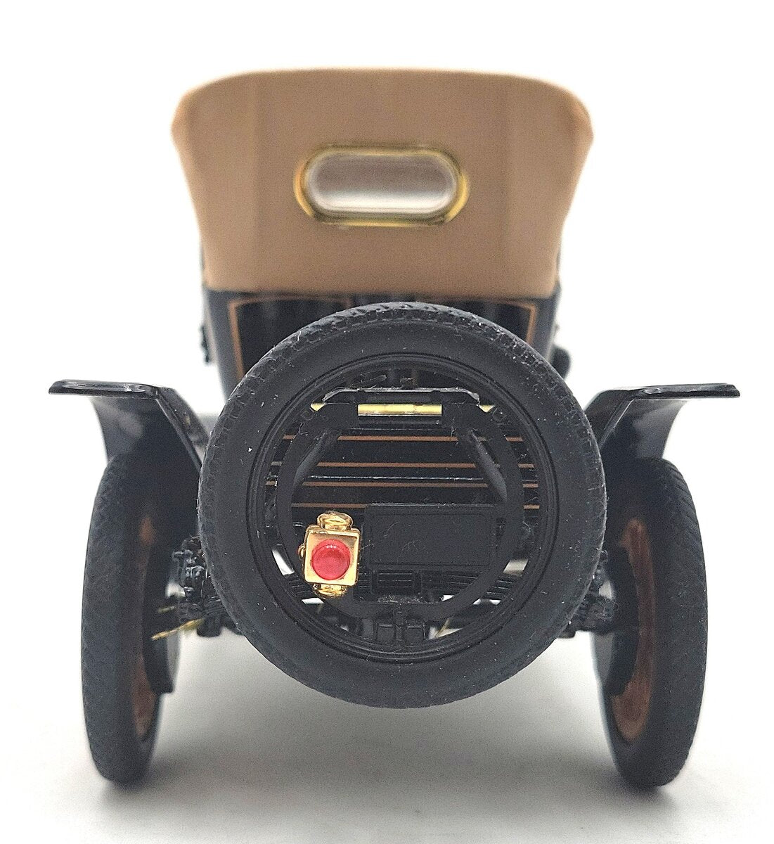 Franklin Mint B11RU75 1:24 1910 Cadillac Model 30 Roadster in Black EX/Box