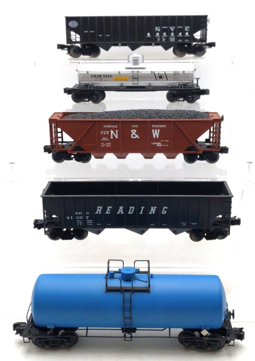 MTH & Other O Gauge Assorted Freight Cars [5] VG