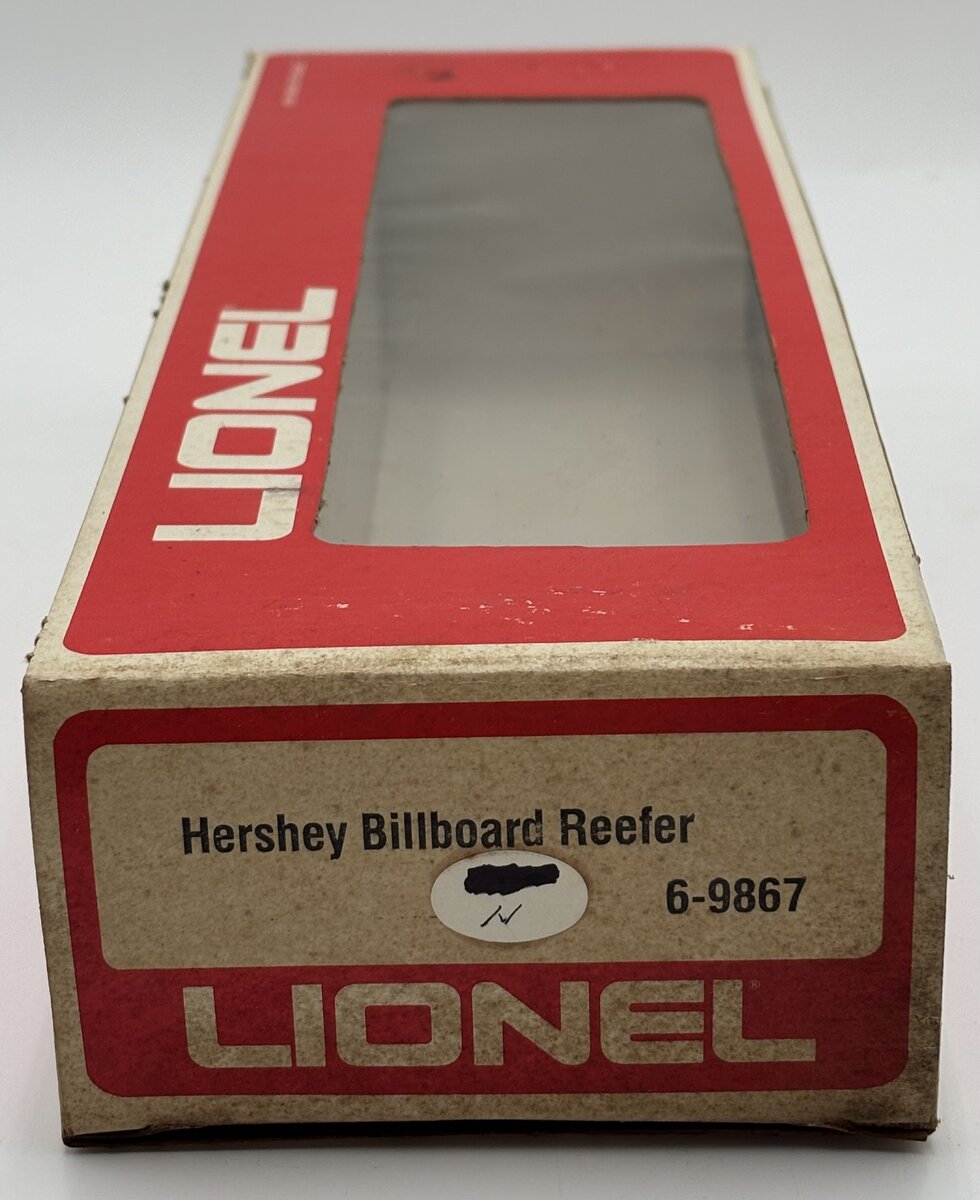Lionel 6-9867 O Gauge Hershey's Chocolate Billboard Reefer Car #9867 EX/Box