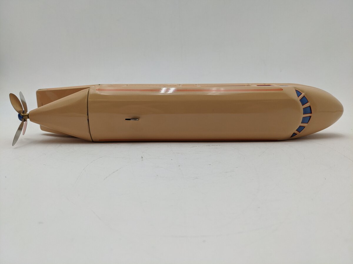 Lionel 6-21060 O Gauge Schylling Wind-Up Rail Zeppelin w/ Propeller EX/Box