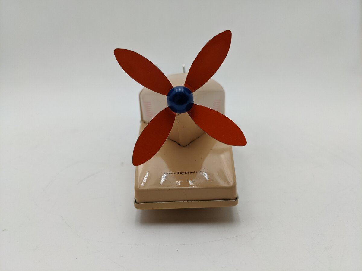 Lionel 6-21060 O Gauge Schylling Wind-Up Rail Zeppelin w/ Propeller EX/Box
