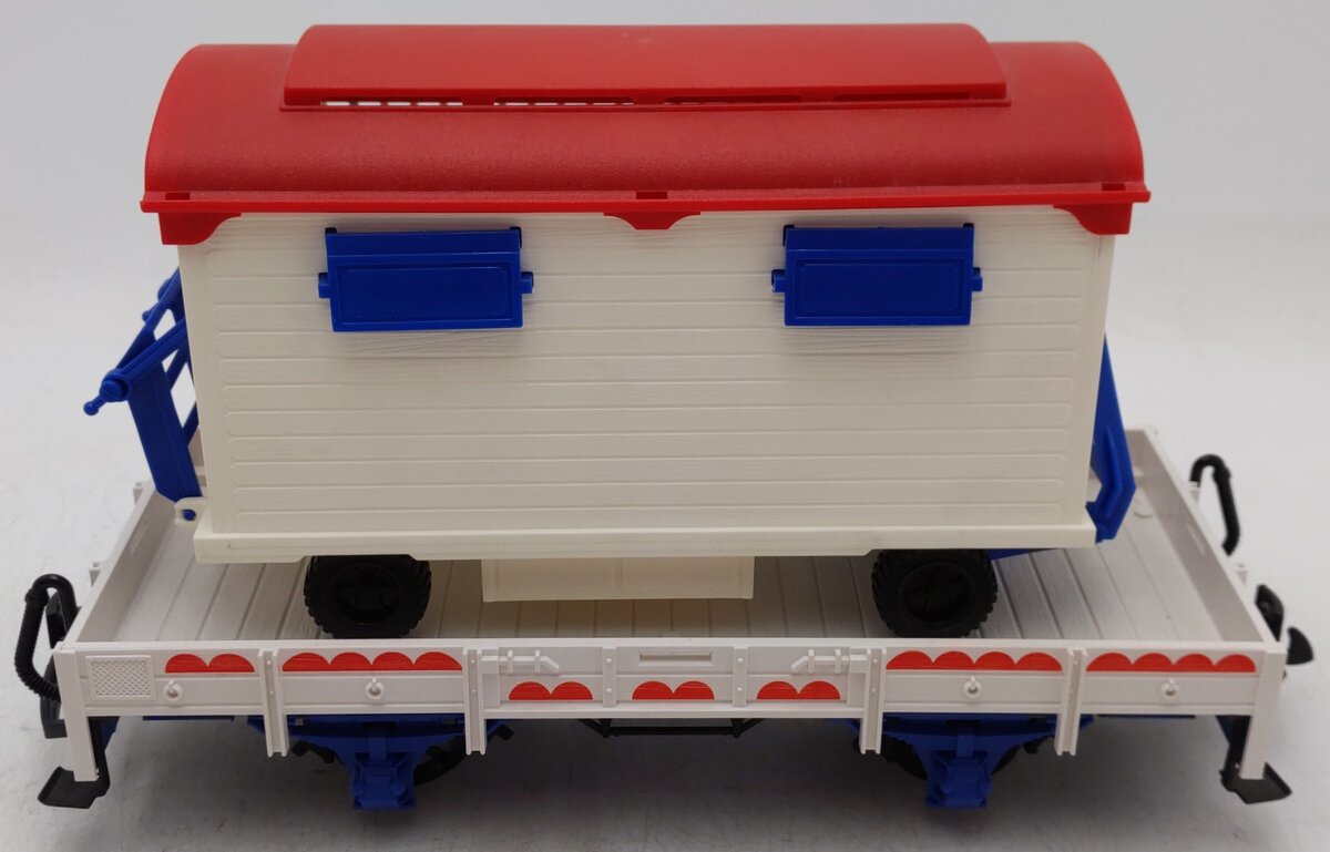 LGB 4038 G Scale Flatcar with Circus Cage W/O Animals EX/Box