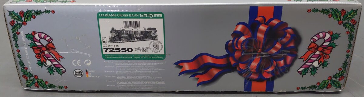 LGB 72550 G Scale Christmas Train Set VG/Box