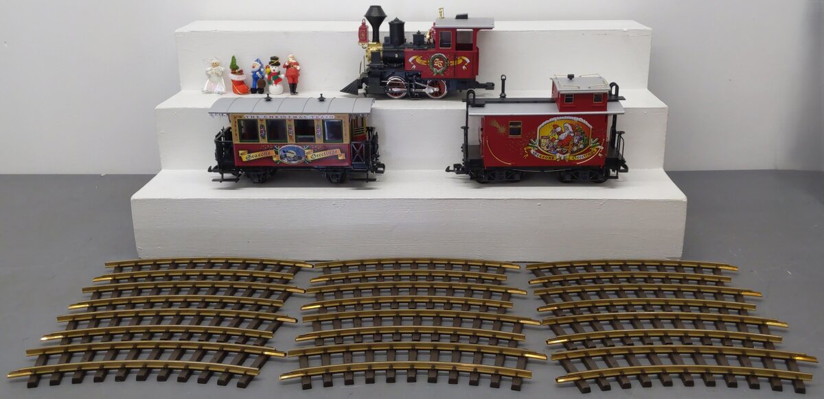 LGB 72550 G Scale Christmas Train Set VG/Box