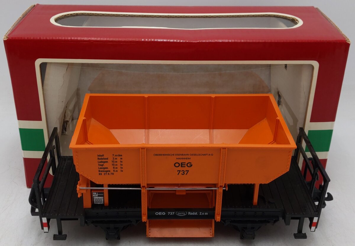 LGB 4041 G Scale OEG Ballast Car #737 EX/Box