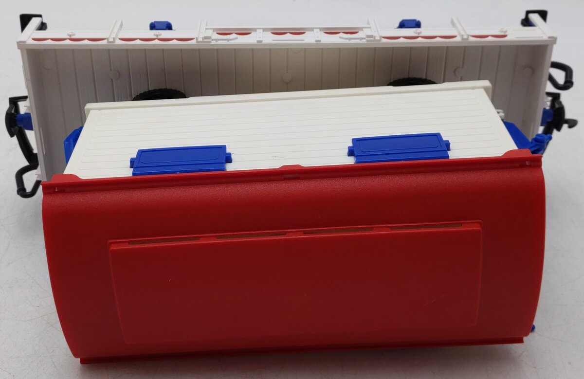 LGB 4037 G Scale Circus Flatcar with Cassa Trailer EX/Box