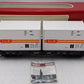 LGB 4069 G Scale Flatcar w/2 Grey LGB Containers EX/Box
