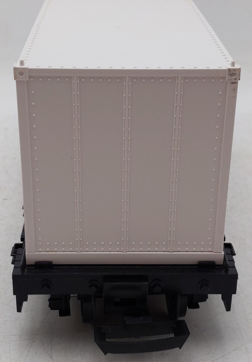 LGB 4069 G Scale Flatcar w/2 Grey LGB Containers EX/Box