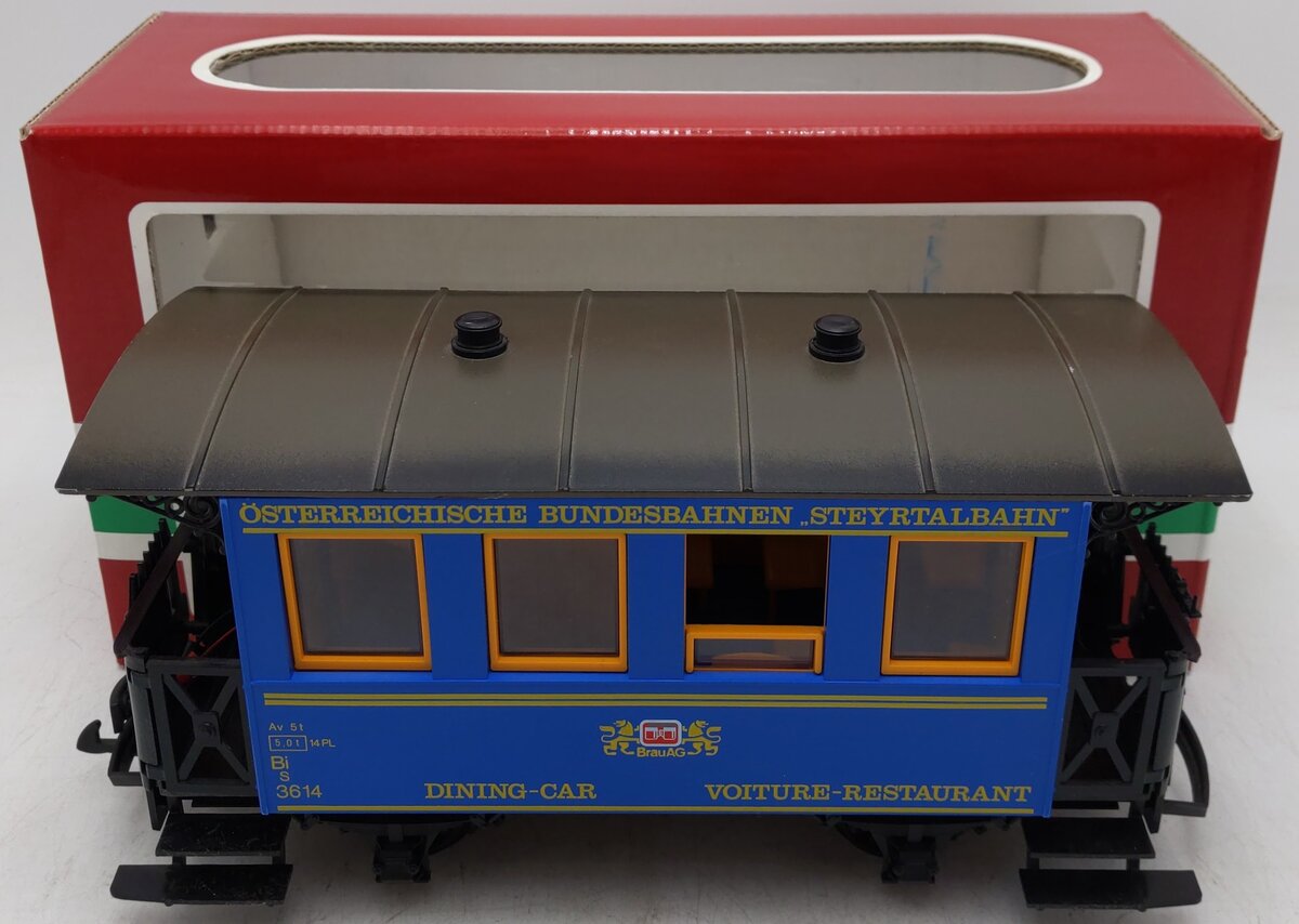 LGB 3013 G Gauge Osterreichische Bundesbahnen Dining Car EX/Box