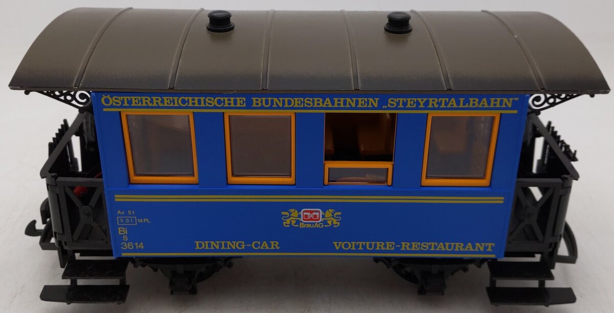 LGB 3013 G Gauge Osterreichische Bundesbahnen Dining Car EX/Box
