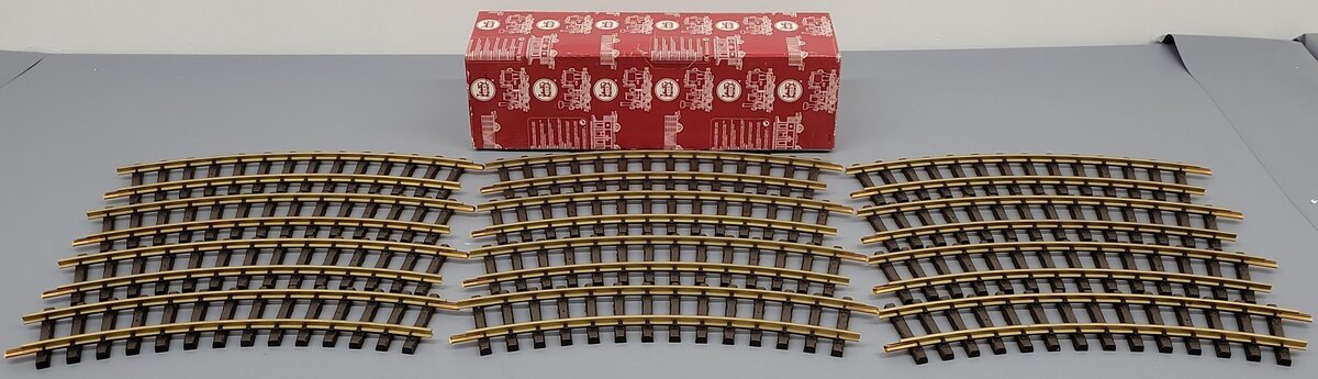LGB 15000 G Scale Wide Radius Curved Track (Box of 12) EX/Box