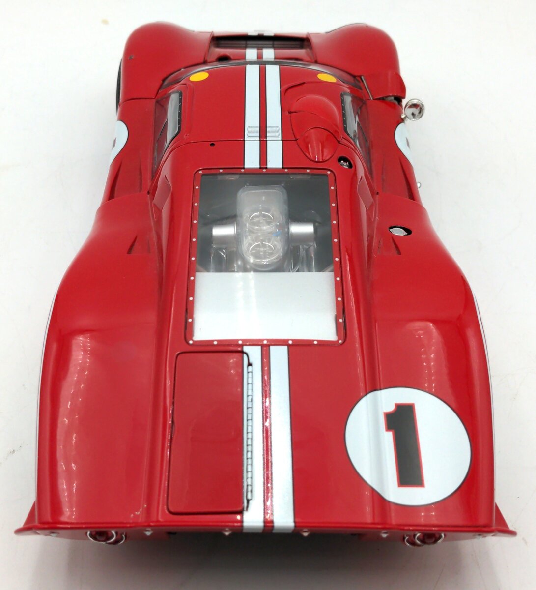 Shelby Collectibles 1:18 Scale Diecast Ford GT MK IV #1 Red Le Mans 24H EX