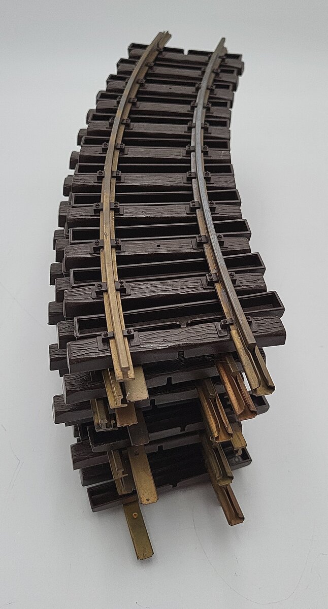 LGB 1100 G Scale 30 Degree Curved Track Sections (12) VG
