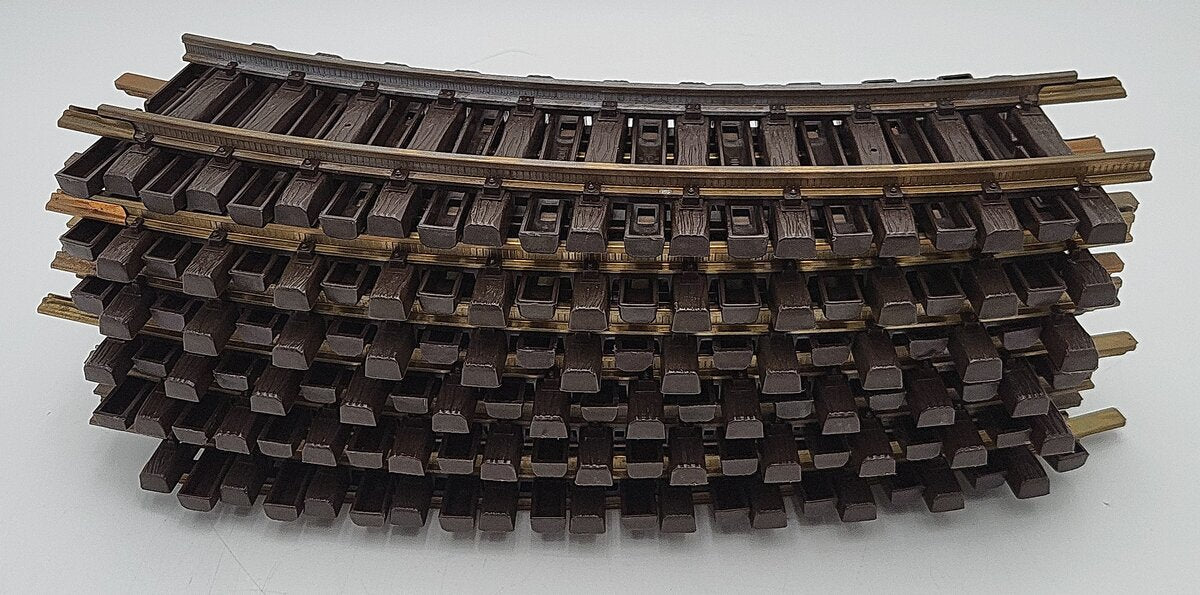 LGB 1100 G Scale 30 Degree Curved Track Sections (12) VG