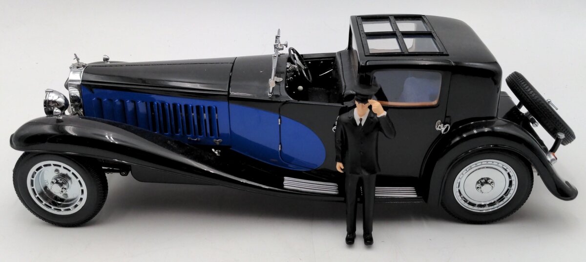 Bauer 1:18 Scale Diecast 1930 Bugatti Royale Coupe de Ville LN