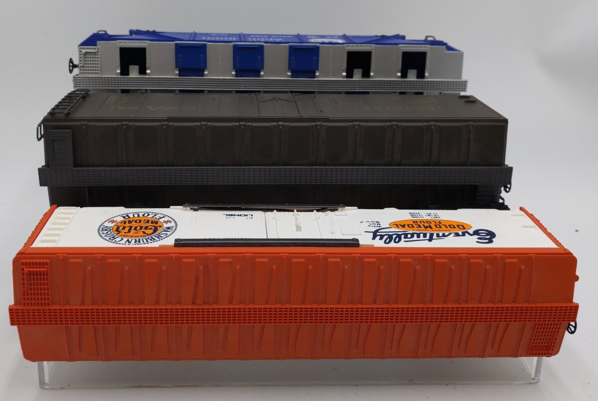 Lionel and Other O Gauge Assorted Freight Cars #9260, #56004, #9860 [3] VG