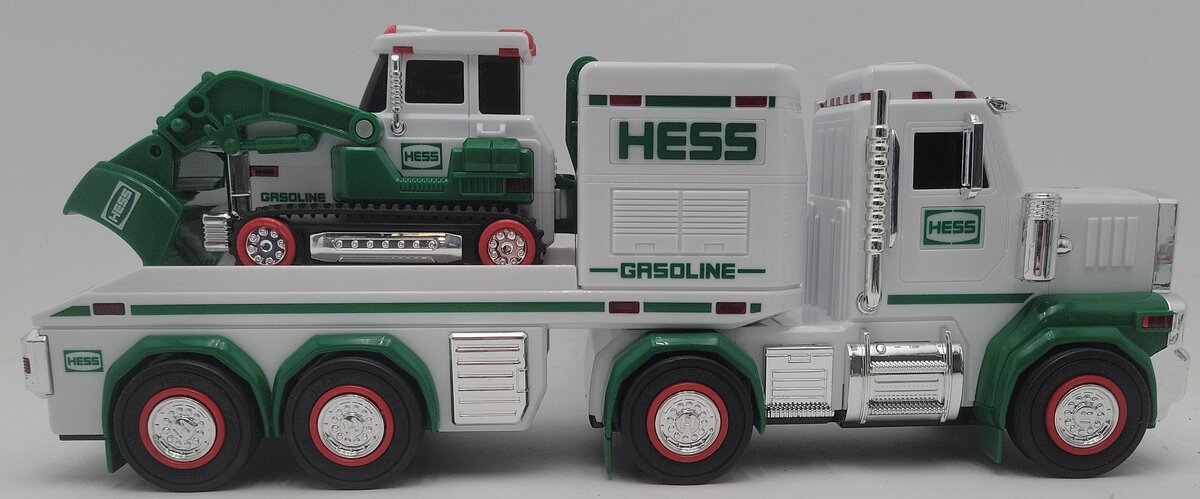 Hess 2013 Toy Tractor Trailer Flatbed & Tractor EX/Box
