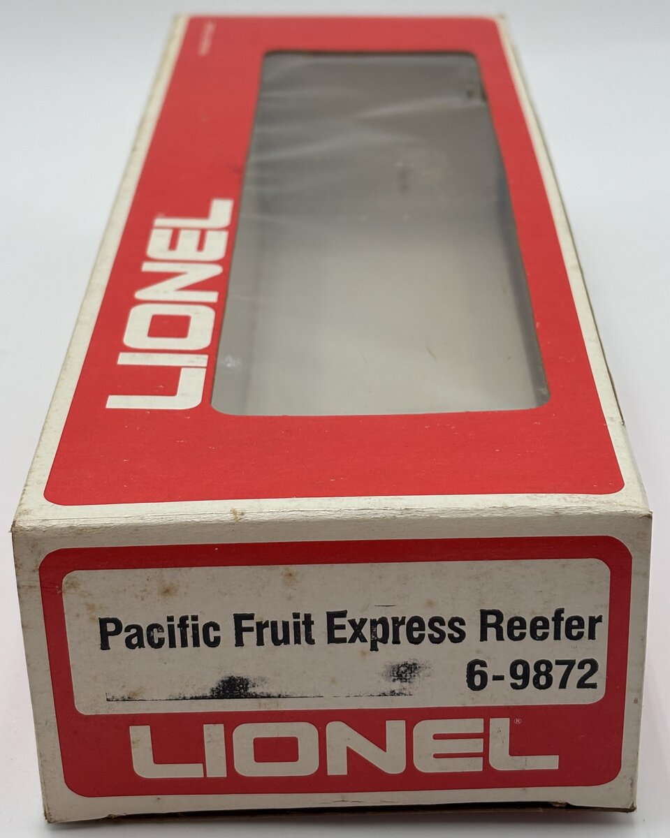 Lionel 6-9872 O Gauge Pacific Fruit Express Billboard Reefer Car EX/Box