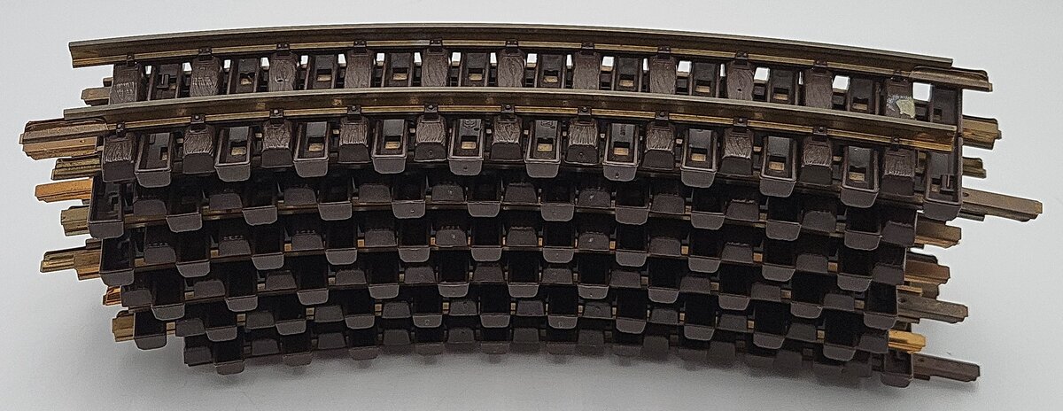 LGB 1100 G Scale 30 Degree Curved Track Sections (12) VG