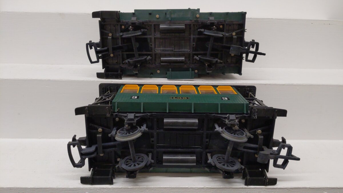 LGB G Scale Box Car & Coach Car [2] VG