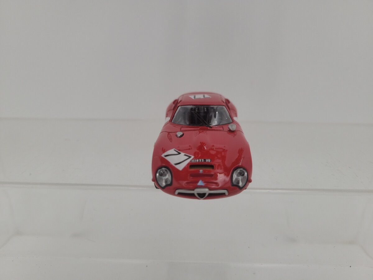 Acme TZ2 1:43 Scale By Best Model Red Alfa Romeo Giulia #77S Car Diecast Model EX
