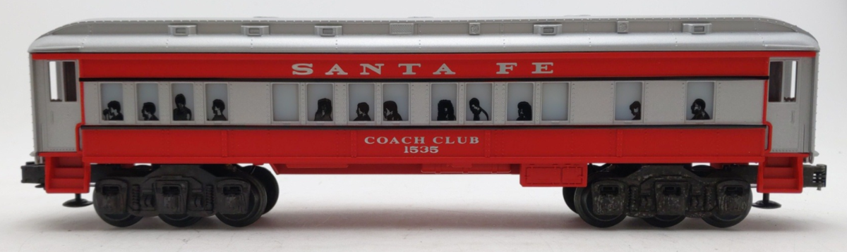 Lionel 6-29084 O Gauge AT&SF Baby Madison Coach #1535 EX